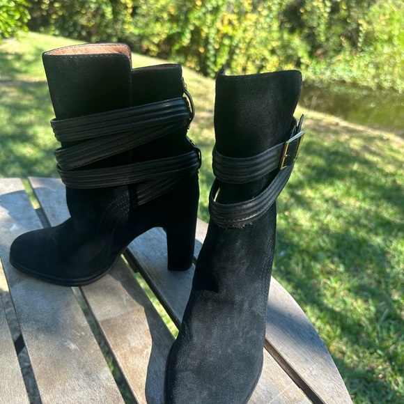 Luise Et Cie women’s black suede booties,size 5 1/2 - Picture 7 of 10